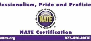 NATE Professional, Pride and Proficiency Banner
