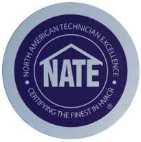 NATE Circle Reflective Decal (2)